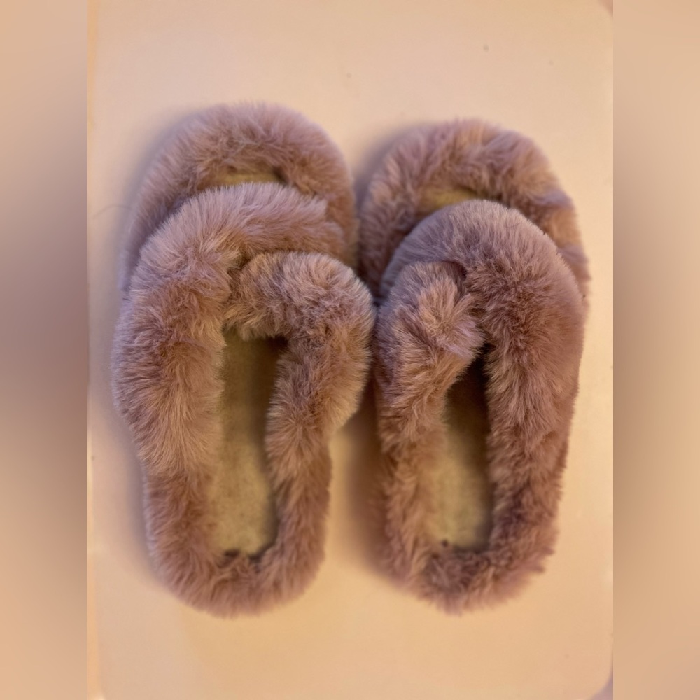 Fuzzy slippers